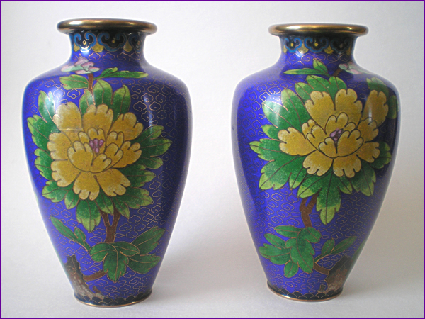 Cloisonné Vases 1